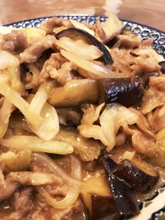 豚肉と茄子の黒酢炒め-レシピのメイン写真
