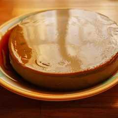 รูปของ 豆腐と市販アイスで濃厚プリンケーキ♥