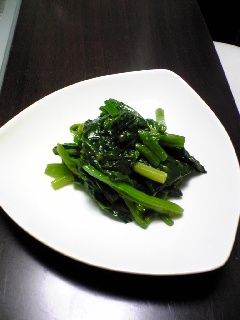 ほうれん草のごま味噌和え-レシピのメイン写真