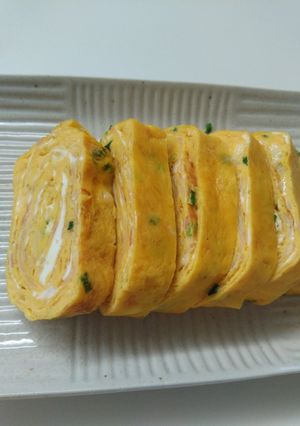 オイスターソース入り卵焼き-レシピのメイン写真