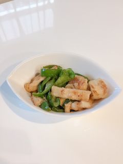 お弁当の副菜★ピーマンと揚げの味噌炒め-レシピのメイン写真