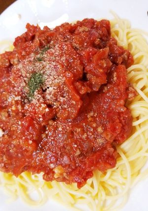 隠し味が決め手！我が家のミートソース★-レシピのメイン写真