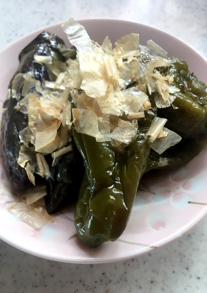 ナスとピーマンの揚げ煮-レシピのメイン写真