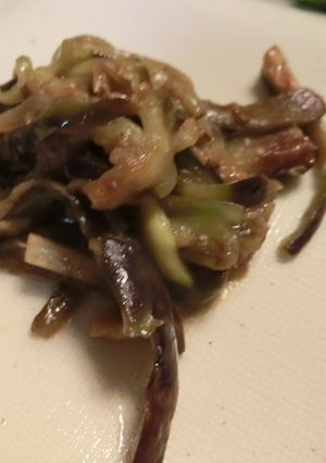 千切り茄子のおかか味噌和え-レシピのメイン写真