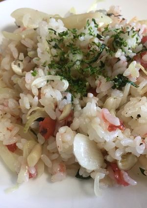 梅と大葉のさっぱり和風チャーハン-レシピのメイン写真