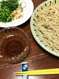流水麺で、ざる蕎麦-レシピのメイン写真