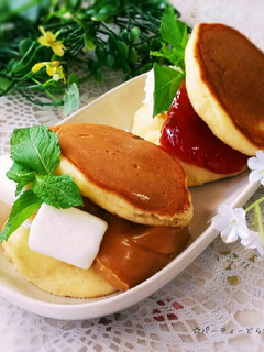 HMで簡単楽しい♥パーティーどら焼き-レシピのメイン写真