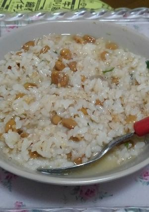 冷やし納豆ご飯-レシピのメイン写真