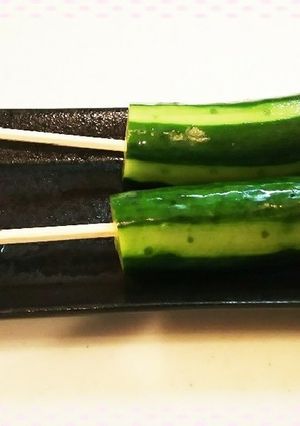 お祭り風★キュウリの浅漬け-レシピのメイン写真