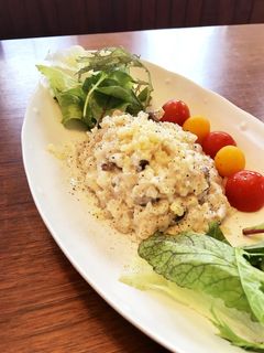濃厚☆ツナと玉ねぎの豆乳リゾット-レシピのメイン写真