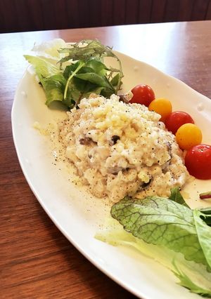 濃厚☆ツナと玉ねぎの豆乳リゾット-レシピのメイン写真