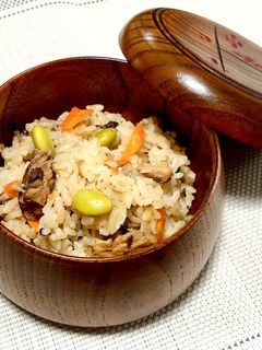 サバ缶で☆簡単☆炊き込みご飯-レシピのメイン写真