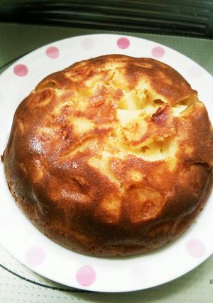 HMで簡単しっとり☆りんごのケーキ☆-レシピのメイン写真