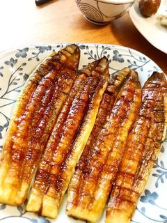 100円で鰻みたいな!茄子の蒲焼き。-レシピのメイン写真