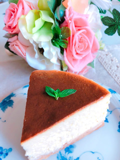 しっとり半熟チーズケーキ♪簡単混ぜるだけ-レシピのメイン写真