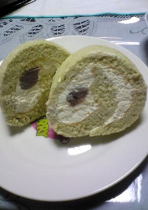 春★ふわふわ桜ロールケーキ-レシピのメイン写真