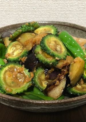 夏野菜の炒め物-レシピのメイン写真
