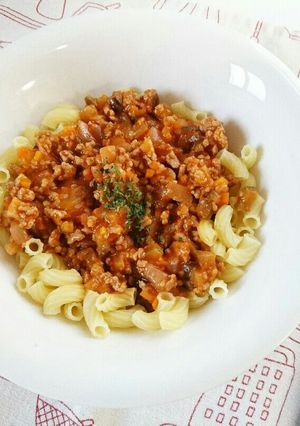 野菜たっぷりミートソース☆-レシピのメイン写真