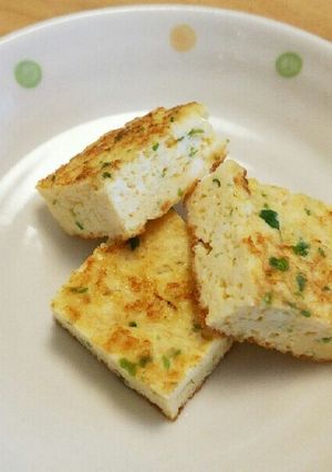 ふわふわ 豆腐入り卵焼き 離乳食後期-レシピのメイン写真
