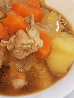 圧力鍋不要!20分でササッと肉じゃが☆-レシピのメイン写真