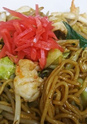 絶対失敗しないシーフードソース焼きそば-レシピのメイン写真