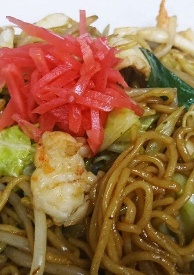 絶対失敗しないシーフードソース焼きそば-レシピのメイン写真
