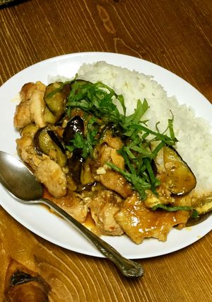 雑な男料理：鶏肉の豆板醤＆味噌炒め！！-レシピのメイン写真