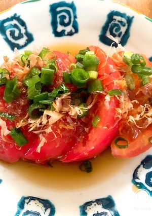 トマトのお浸し-レシピのメイン写真