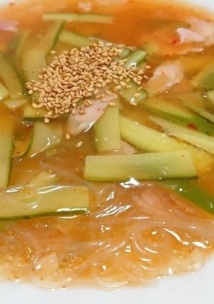 春雨の酸辣湯風-レシピのメイン写真