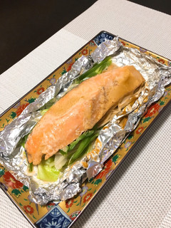 鮭のオイマヨちゃんちゃん焼き-レシピのメイン写真