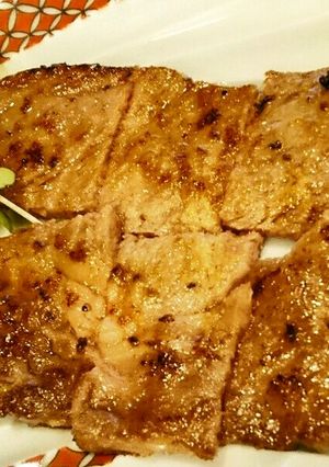 牛肉のすりおろしりんご漬け込みたれ-レシピのメイン写真