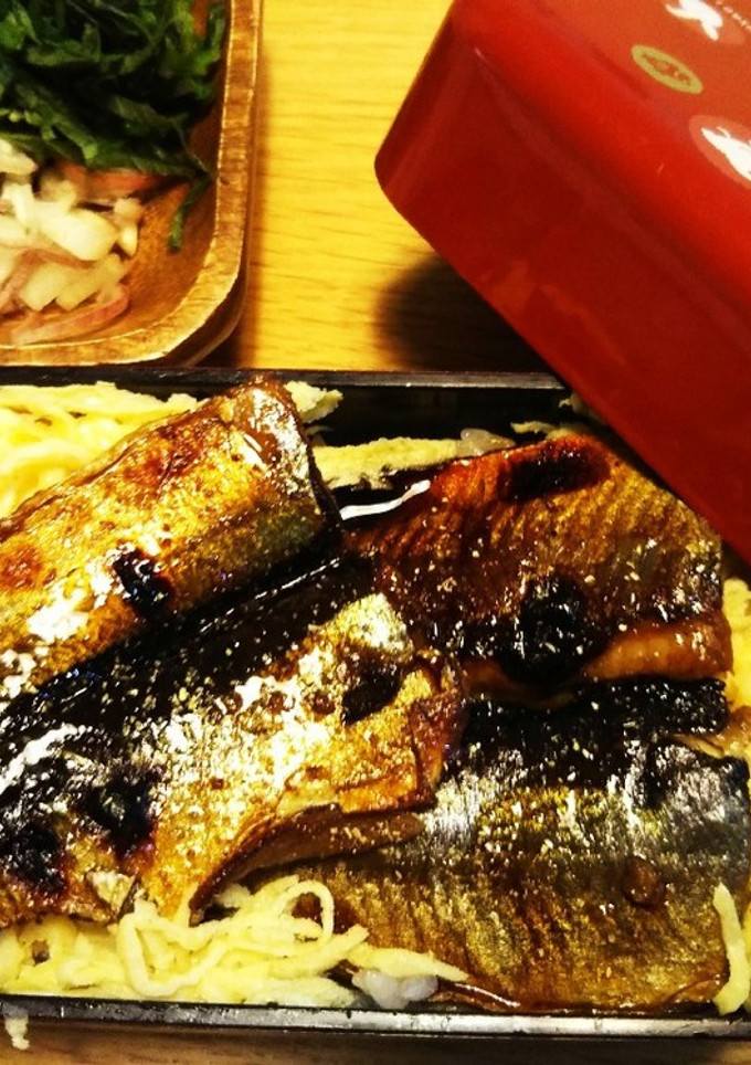 鰻重風♪秋刀魚の蒲焼き-レシピのメイン写真