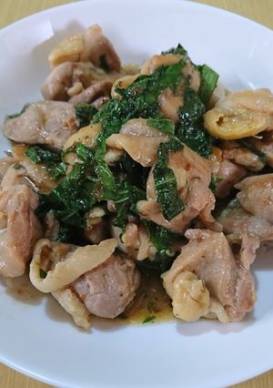 簡単☆鳥もも肉の梅だれ-レシピのメイン写真