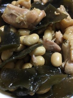 昆布と鶏肉大豆の煮物★-レシピのメイン写真