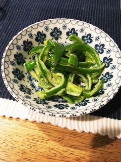 焼肉のタレとマヨネーズのピーマン炒め☆-レシピのメイン写真