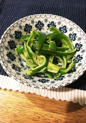 焼肉のタレとマヨネーズのピーマン炒め☆-レシピのメイン写真