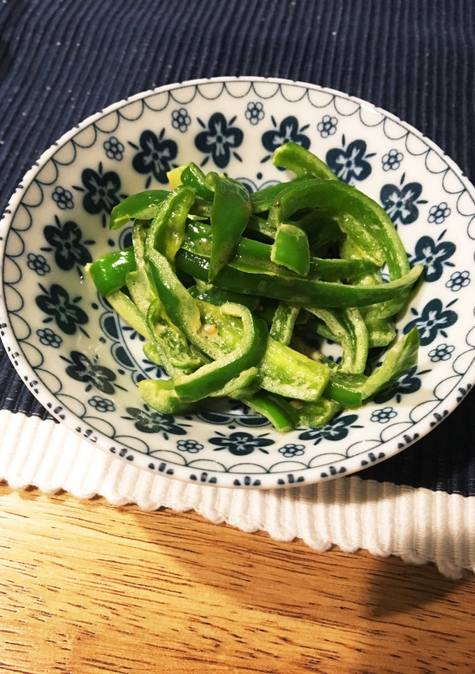 焼肉のタレとマヨネーズのピーマン炒め☆-レシピのメイン写真