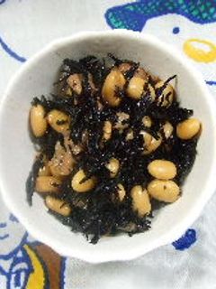 大豆とひじきの煮物♪-レシピのメイン写真