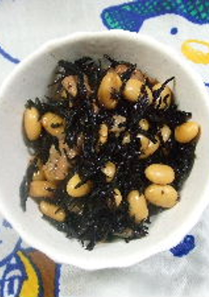 大豆とひじきの煮物♪-レシピのメイン写真