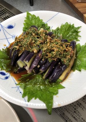 冷やし茄子　～ピリ辛ソースで～-レシピのメイン写真