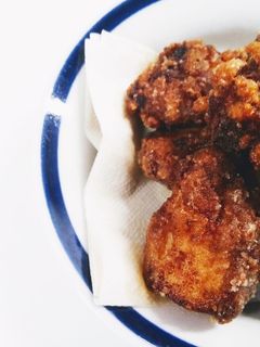 (お弁当)鶏肉の竜田揚げ-レシピのメイン写真