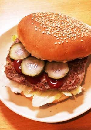 朝ごはん&ランチにも超簡単！ハンバーガー-レシピのメイン写真