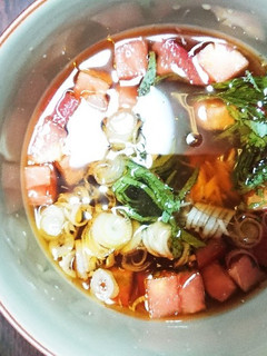 簡単トマトと大葉たっぷり夏バテ解消つけ汁-レシピのメイン写真