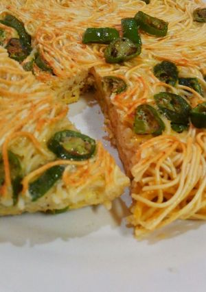 超簡単❗ししとう、焼きそうめん-レシピのメイン写真
