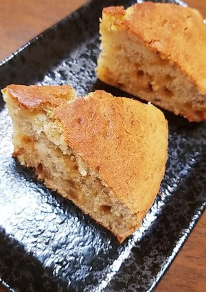 HMで簡単バナナキャラメルケーキ♡-レシピのメイン写真
