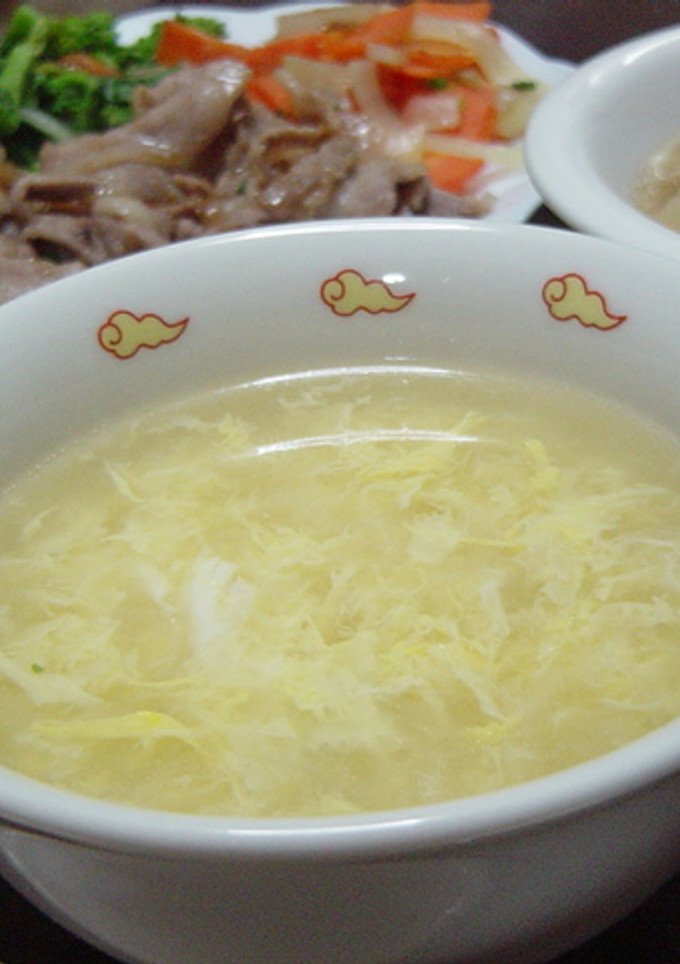 卵スープ　中華風-レシピのメイン写真