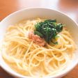 豆乳であっさり♫明太クリームスープパスタ