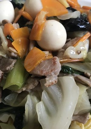 白だしで作る　和風あんかけ焼きそば-レシピのメイン写真