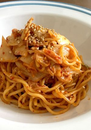 簡単 キムチ焼きそば-レシピのメイン写真