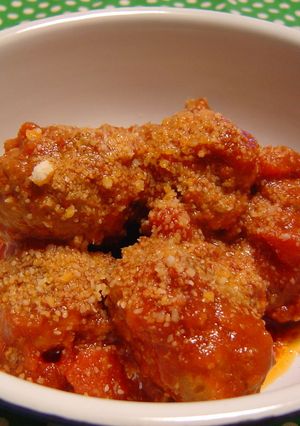 ケチャップ味の☺ミートボール☻-レシピのメイン写真